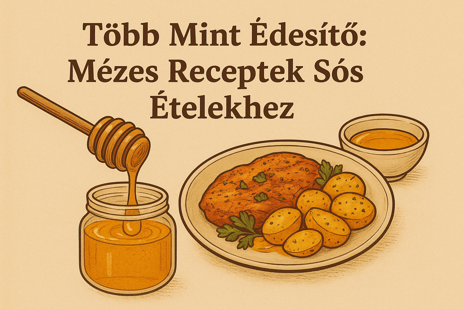 Több Mint Édesítő: Mézes Receptek Sós Ételekhez
